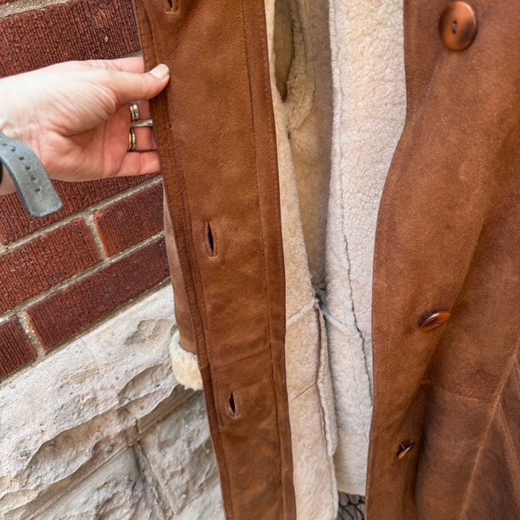 Shearling Coat and Hat - Size 12 - Picture 10 of 16